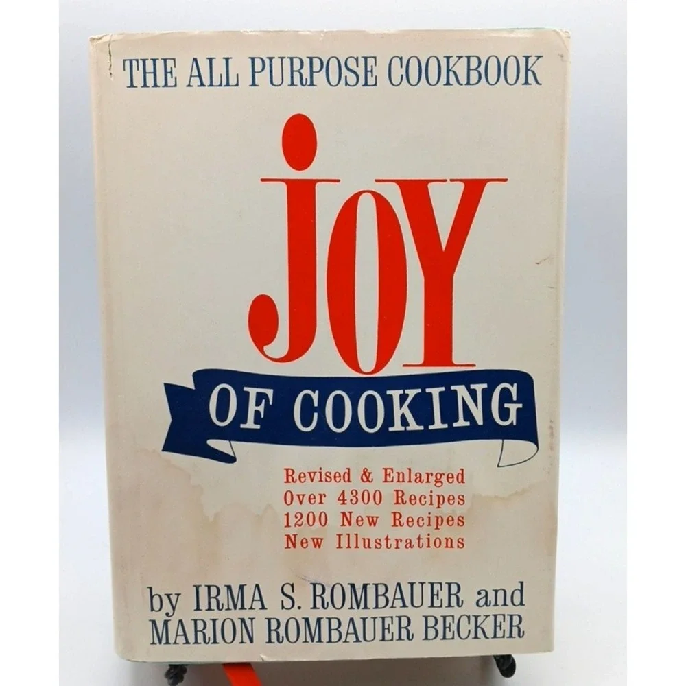 THE JOY OF COOKING COOKBOOK By Irma Rombauer 1997 HARDCOVER GOOD‎